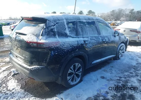 2021 Nissan Rogue Sv Intelligent Awd from USA, damaged, VIN JN8AT3BB9MW201592